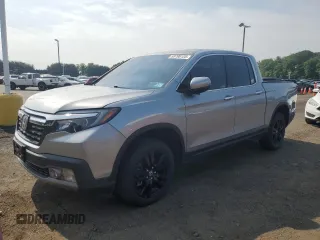 2018 Honda Ridgeline RTL-E z VIN 5FPYK3F77JB014975, wystawiony jako Copart lot #59798125 z przebiegiem 124 361 mil mil oraz Czysty tytuł • Clean title. Historia ofert i sprzedaży dostępna na DreamBid. Obrazek 1.