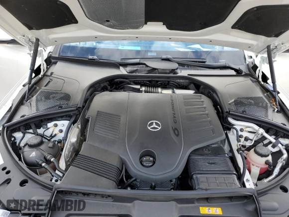 2023 Mercedes-Benz S-Class S 500 with VIN W1K6G6DB6PA203893, listed as a Copart auction lot 84664804 with 743 mi miles and Salvage Title. Bid and sale history available at carsss.com. Image 11.