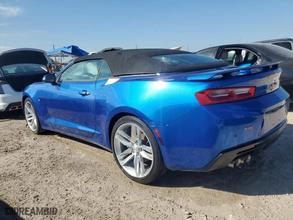2017 Chevrolet Camaro 2LT with VIN 1G1FD3DS4H0161614, listed as a Copart auction lot 74670674 with 0 mi miles and Non Repairable. Bid and sale history available at carsss.com. Image 2.