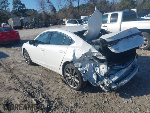 2020 Mazda 6 Signature with VIN JM1GL1XY0L1515151, listed as a IAAI auction lot 41499318 with 46,474 mi miles and . Bid and sale history available at DreamBid. Image 3.