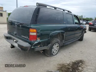 2003 Chevrolet Suburban Z71 with VIN 3GNFK16Z83G313398, listed as a Copart auction lot 60282654 with 0 mi miles and Salvage Title. Bid and sale history available at carsss.com. Image 3.