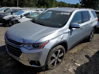 2020 Chevrolet Traverse LT Leather with VIN 1GNEVHKW4LJ242822, listed as a Copart auction lot 67163863 with 108,230 mi miles. Bid and sale history available at carsss.com. Image 1.