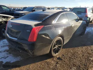 2017 Cadillac ATS Coupe Premium Luxury AWD with VIN 1G6AJ1RS3H0196395, listed as a Copart auction lot 88795125 with 96,661 mi miles and Salvage Title. Bid and sale history available at carsss.com. Image 3.