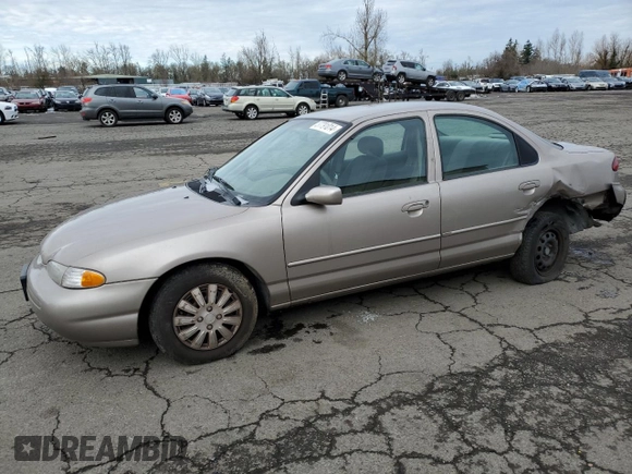 1996 Ford Contour with VIN 3FALP6535TM129390, listed as a Copart auction lot 73338064 with 87,588 mi miles and Salvage title. Bid and sale history available at DreamBid. Image 1.