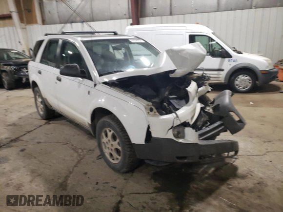2002 Saturn VUE with VIN 5GZCZ63B42S802639, listed as a Copart auction lot 84296334 with Not Provided miles and Salvage Title. Bid and sale history available at DreamBid. Image 4.