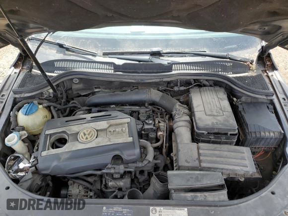 2011 Volkswagen CC Sport with VIN WVWMN7AN4BE712605, listed as a Copart auction lot 50094695 with 0 mi miles and Salvage Title. Bid and sale history available at carsss.com. Image 11.