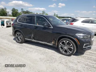2023 BMW X5 xDrive40i with VIN 5UXCR6C05P9P17158, listed as a Copart auction lot 51681103 with 8,334 mi miles. Bid and sale history available at carsss.com. Image 4.