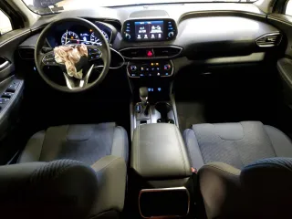 2020 Hyundai Santa Fe SE with VIN 5NMS2CAD4LH180349, listed as a Copart auction lot 50379195 with 34,746 mi miles and Salvage Title. Bid and sale history available at carsss.com. Image 8.