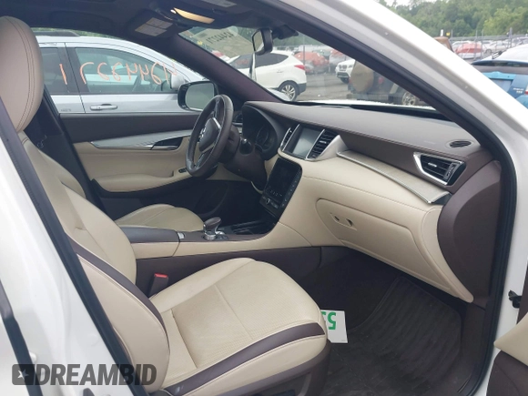 2019 Infiniti QX50 Luxe z VIN 3PCAJ5M33KF104361, wystawiony jako IAAI lot #42442271 z przebiegiem 47 217 mil mil oraz . Historia ofert i sprzedaży dostępna na DreamBid. Obrazek 5.