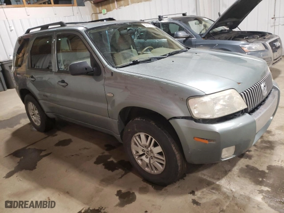 2007 Mercury Mariner Luxury with VIN 4M2CU91147KJ00348, listed as a Copart auction lot 89218185 with 184,182 mi miles and Salvage Title. Bid and sale history available at carsss.com. Image 4.