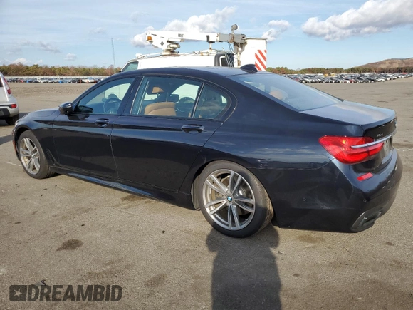 2016 BMW 7 Series 750i xDrive с VIN WBA7F2C53GG420706, выставлен на аукционе Copart как лот 76697534 с пробегом 59 885 миль миль и Чистый • Clean title. История ставок и продаж доступна на DreamBid. Изображение 2.