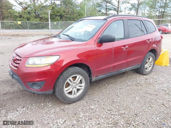 2010 Hyundai Santa Fe GLS with VIN 5NMSG3ABXAH336407, listed as a IAAI auction lot 41852364 with 275,486 mi miles. Bid and sale history available at carsss.com. Image 2.