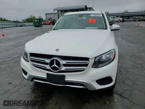 2019 Mercedes-Benz GLC 300 with VIN WDC0G4JB7KV145040, listed as a Copart auction lot 51898355 with 46,057 mi miles and Salvage title. Bid and sale history available at DreamBid. Image 14.
