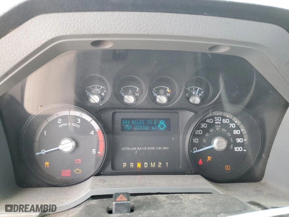 2013 Ford Super Duty F-250 SRW XL with VIN 1FT7W2AT7DEB09548, listed as a Copart auction lot 70383584 with 233,702 mi miles and Salvage Title. Bid and sale history available at carsss.com. Image 9.