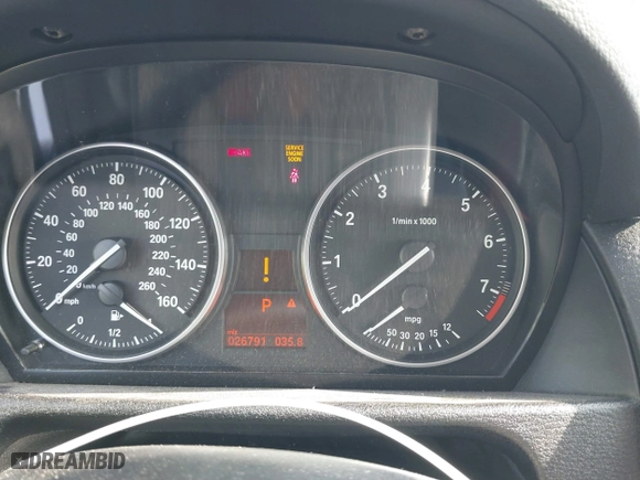 2014 BMW X1 xDrive28i with VIN WBAVL1C52EVY23658, listed as a IAAI auction lot 41153436 with 26,791 mi miles. Bid and sale history available at carsss.com. Image 7.