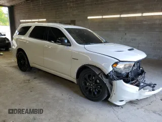 2020 Dodge Durango R/T z VIN 1C4SDJCT9LC253331, wystawiony jako Copart lot #59465445 z przebiegiem 127 700 mil mil oraz Szkoda całkowita • Salvage title. Historia ofert i sprzedaży dostępna na DreamBid. Obrazek 4.