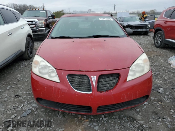 2007 Pontiac G6 1SV Value Leader with VIN 1G2ZF58B574103222, listed as a Copart auction lot 46244285 with 280,237 mi miles and Salvage Title. Bid and sale history available at carsss.com. Image 5.