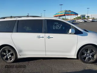 2017 Toyota Sienna SE with VIN 5TDXZ3DCXHS839141, listed as a IAAI auction lot 42616187 with 106,900 mi miles and . Bid and sale history available at DreamBid. Image 14.