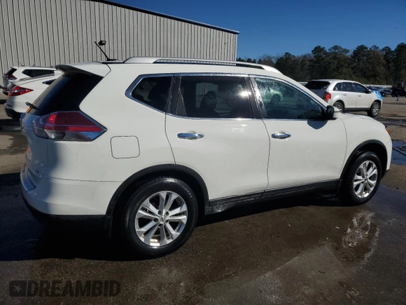 2016 Nissan Rogue SL with VIN 5N1AT2MT8GC842262, listed as a Copart auction lot 88443585 with 178,067 mi miles and Salvage Title. Bid and sale history available at DreamBid. Image 3.