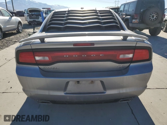 2013 Dodge Charger RT Plus with VIN 2C3CDXDTXDH687380, listed as a Copart auction lot 42055865 with 105,716 mi miles and Salvage Title. Bid and sale history available at carsss.com. Image 6.