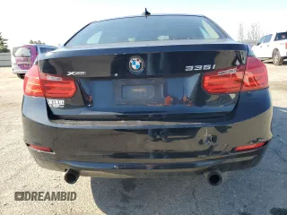 2013 BMW 3 Series 335i xDrive with VIN WBA3B9C59DJ899022, listed as a Copart auction lot 43186545 with 89,655 mi miles and Salvage Title. Bid and sale history available at carsss.com. Image 6.