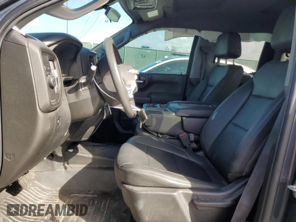 2020 Chevrolet Silverado 1500 Work Truck with VIN 1GCRWAEHXLZ292329, listed as a Copart auction lot 50913255 with 70,533 mi miles and Salvage Title. Bid and sale history available at DreamBid. Image 7.