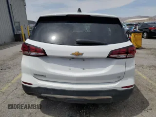 2023 Chevrolet Equinox LT with VIN 3GNAXKEG7PL114695, listed as a Copart auction lot 58258595 with Not provided miles and Salvage title. Bid and sale history available at DreamBid. Image 6.