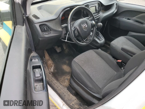2015 Ram ProMaster City Cargo Tradesman with VIN ZFBERFATXF6A89899, listed as a Copart auction lot 57068735 with 178,123 mi miles and Salvage title. Bid and sale history available at DreamBid. Image 8.