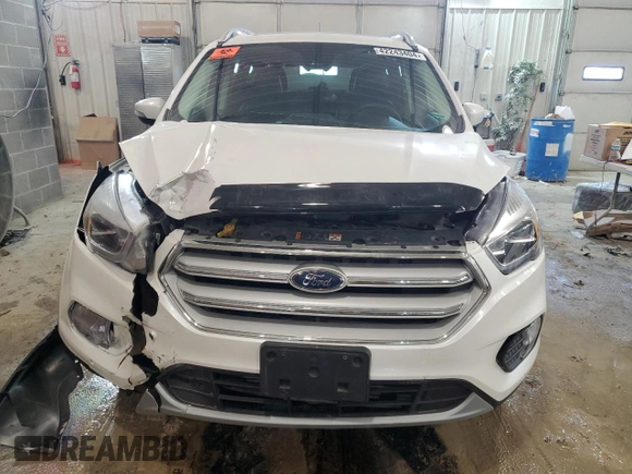 2019 Ford Escape Titanium with VIN 1FMCU9J97KUC37529, listed as a Copart auction lot 42243404 with 37,677 mi miles and Salvage Title. Bid and sale history available at carsss.com. Image 5.
