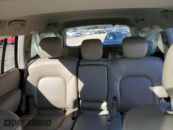 2021 Nissan Armada SL with VIN JN8AY2BC4M9147119, listed as a Copart auction lot 80662864 with 81,620 mi miles and Salvage Title. Bid and sale history available at carsss.com. Image 10.