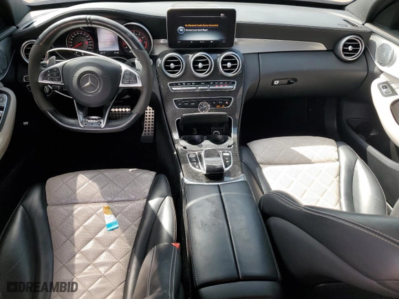 2016 Mercedes-Benz C-Class AMG C 63 S with VIN 55SWF8HB4GU143203, listed as a Copart auction lot 70468244 with 75,812 mi miles and Clean Title. Bid and sale history available at carsss.com. Image 8.