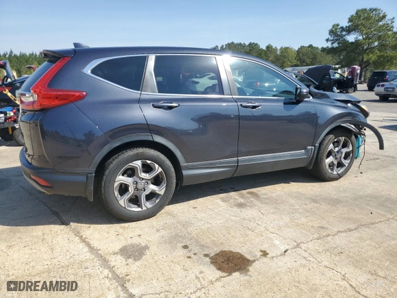 2018 Honda CR-V EX with VIN 7FARW1H56JE015816, listed as a Copart auction lot 48118265 with 142,822 mi miles and Salvage Title. Bid and sale history available at carsss.com. Image 3.