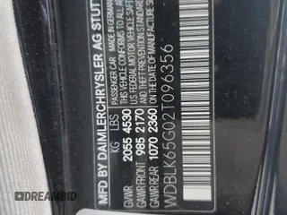 2002 Mercedes-Benz CLK 320/430 with VIN WDBLK65G02T096356, listed as a Copart auction lot 77056434 with 101,971 mi miles and Clean Title. Bid and sale history available at DreamBid. Image 12.