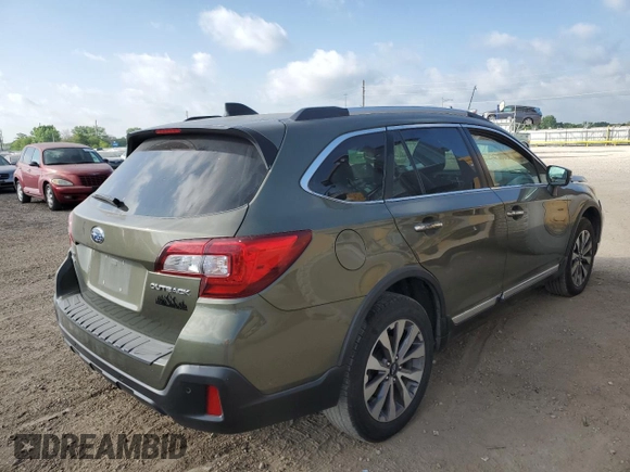 2019 Subaru Outback Touring with VIN 4S4BSATC9K3310028, listed as a Copart auction lot 56922665 with 218,155 mi miles and Salvage title. Bid and sale history available at DreamBid. Image 3.