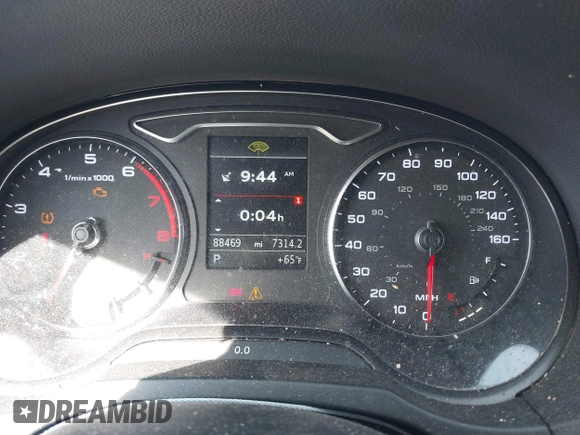 2015 Audi A3 Prestige z VIN WAUKFGFF1F1095602, wystawiony jako IAAI lot #42112237 z przebiegiem 88 469 mil mil oraz . Historia ofert i sprzedaży dostępna na DreamBid. Obrazek 7.
