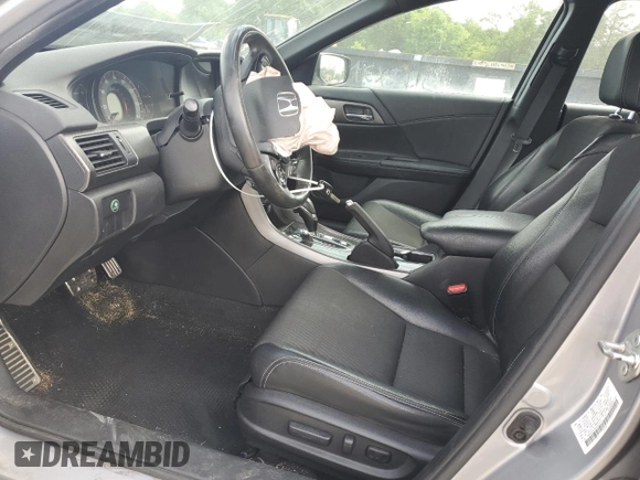 2016 Honda Accord Sport with VIN 1HGCR2F5XGA065526, listed as a Copart auction lot 58016535 with 79,328 mi miles and Salvage title. Bid and sale history available at DreamBid. Image 7.