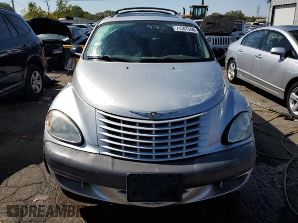 2002 Chrysler PT Cruiser Limited with VIN 3C8FY68B52T360073, listed as a Copart auction lot 71547344 with 55,866 mi miles and Salvage Title. Bid and sale history available at DreamBid. Image 5.