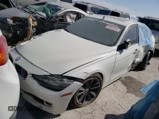 2015 BMW 3 Series 320i with VIN WBA3B1C53FK140638, listed as a Copart auction lot 42840035 with 0 mi miles and Salvage Title. Bid and sale history available at carsss.com. Image 1.