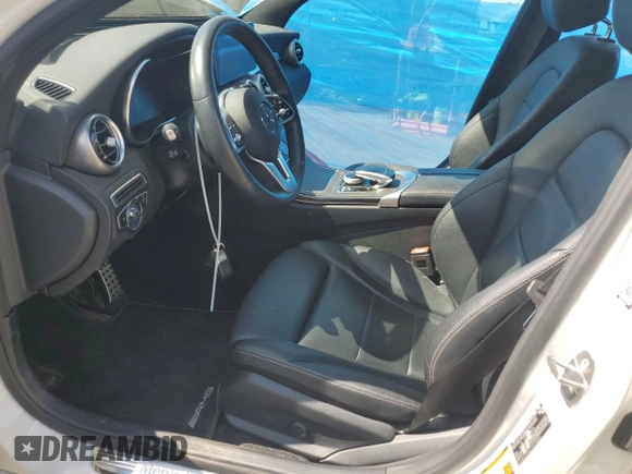 2020 Mercedes-Benz C 300 with VIN 55SWF8EB8LU327882, listed as a Copart auction lot 60080425 with 38,045 mi miles and Salvage title. Bid and sale history available at DreamBid. Image 7.