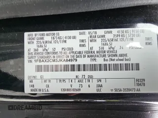 2018 Ford Transit Passenger XL with VIN 1FBAX2CM3JKA84979, listed as a Copart auction lot 59193135 with 65,920 mi miles and Salvage title. Bid and sale history available at DreamBid. Image 11.
