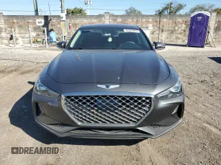 2021 Genesis G70 2.0T with VIN KMTG64LA0MU074883, listed as a Copart auction lot 42581875 with 30,885 mi miles and Non Repairable. Bid and sale history available at carsss.com. Image 5.
