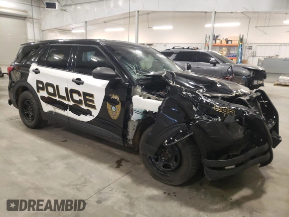 2020 Ford Explorer z VIN 1FM5K8AC3LGB76166, wystawiony jako Copart lot #43787015 z przebiegiem 107 560 mil mil oraz Szkoda całkowita • Salvage title. Historia ofert i sprzedaży dostępna na DreamBid. Obrazek 4.