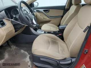 2011 Hyundai Elantra Ltd with VIN KMHDH4AE1BU146653, listed as a Copart auction lot 52102595 with 145,947 mi miles and Salvage Title. Bid and sale history available at carsss.com. Image 7.