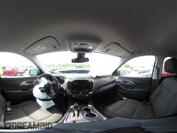 2020 Chevrolet Traverse LT Cloth with VIN 1GNEVGKW3LJ140891, listed as a IAAI auction lot 42638860 with 96,079 mi miles and . Bid and sale history available at DreamBid. Image 18.