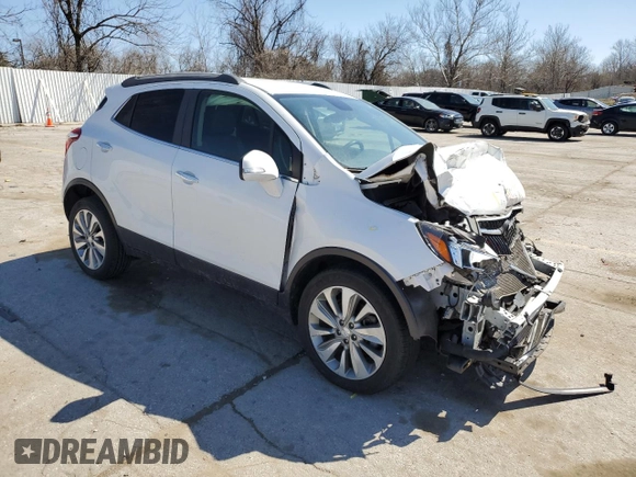 2019 Buick Encore Preferred with VIN KL4CJASB0KB704151, listed as a Copart auction lot 49105765 with Not Provided miles and Salvage Title. Bid and sale history available at carsss.com. Image 4.