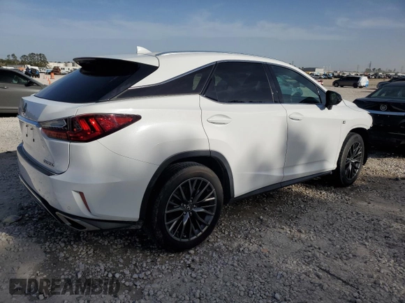 2018 Lexus RX with VIN 2T2BZMCA1JC142788, listed as a Copart auction lot 49854565 with 90,992 mi miles and Salvage Title. Bid and sale history available at carsss.com. Image 3.