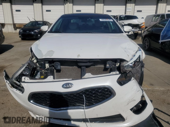 2014 Kia Cadenza Limited with VIN KNALN4D78E5141385, listed as a Copart auction lot 49593545 with 112,991 mi miles and Salvage Title. Bid and sale history available at carsss.com. Image 5.