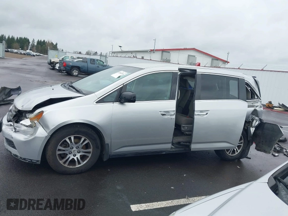 2012 Honda Odyssey EX with VIN 5FNRL5H46CB016065, listed as a IAAI auction lot 41849195 with 125,400 mi miles and . Bid and sale history available at DreamBid. Image 15.