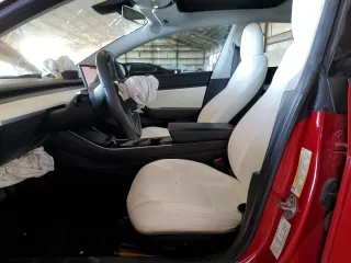 2018 Tesla Model 3 Long Range Battery z VIN 5YJ3E1EB9JF100616, wystawiony jako Copart lot #47430685 z przebiegiem 45 804 mil mil oraz Szkody całkowita. Historia ofert i sprzedaży dostępna na DreamBid. Obrazek 7.