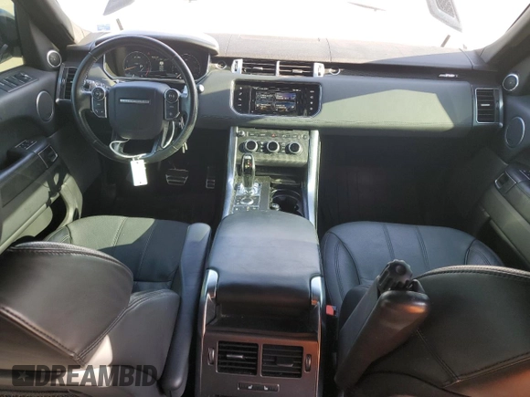 2016 Land Rover Range Rover Sport HSE with VIN SALWS2VF4GA561828, listed as a Copart auction lot 86288484 with 124,065 mi miles and Salvage title. Bid and sale history available at DreamBid. Image 8.
